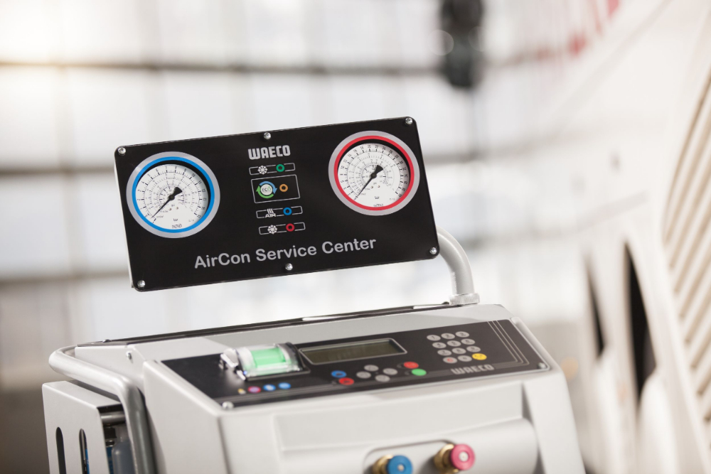 Professioneel airco-onderhoud wordt volledig automatisch uitgevoerd, met slechts weinig inspanning voor de gebruiker
