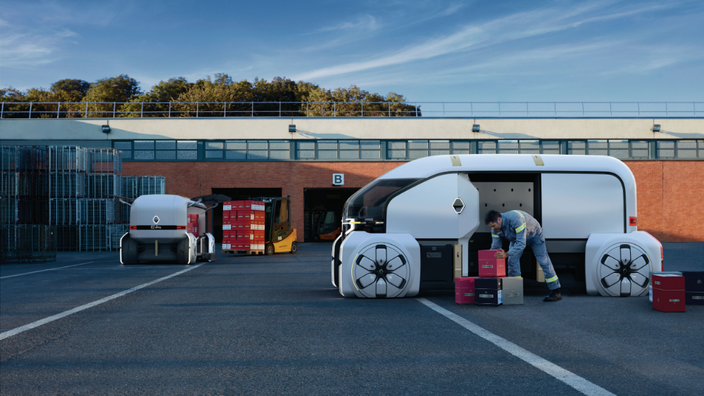 De EZ‐Pro is beduidend lager, minder breed en wendbaarder dan de huidige generatie bestelwagens die de stad moeten bevoorraden. Die compactheid en (vooral) wendbaarheid zijn te danken aan het e-platform en de 4CONTROL-vierwielsturing