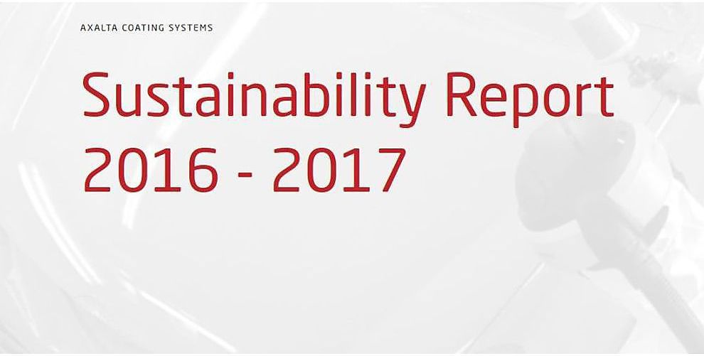 Axalta publie son rapport sur le développement durable