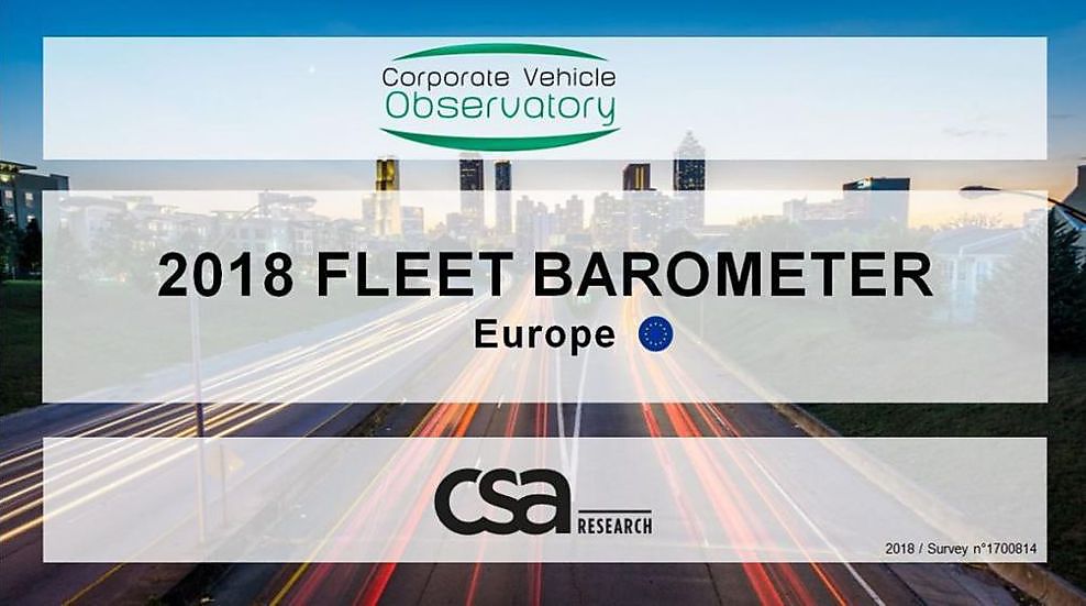CVO-CSA Baromètre européen des flottes 2018