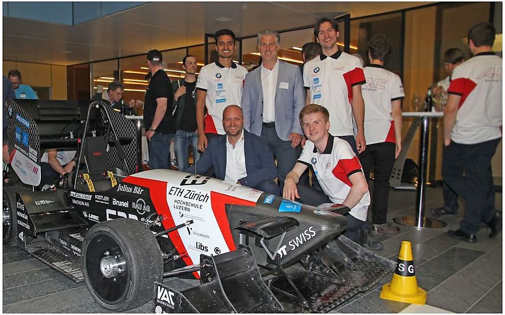 Cromax collabore avec  l’association académique de sport automobile de Zurich