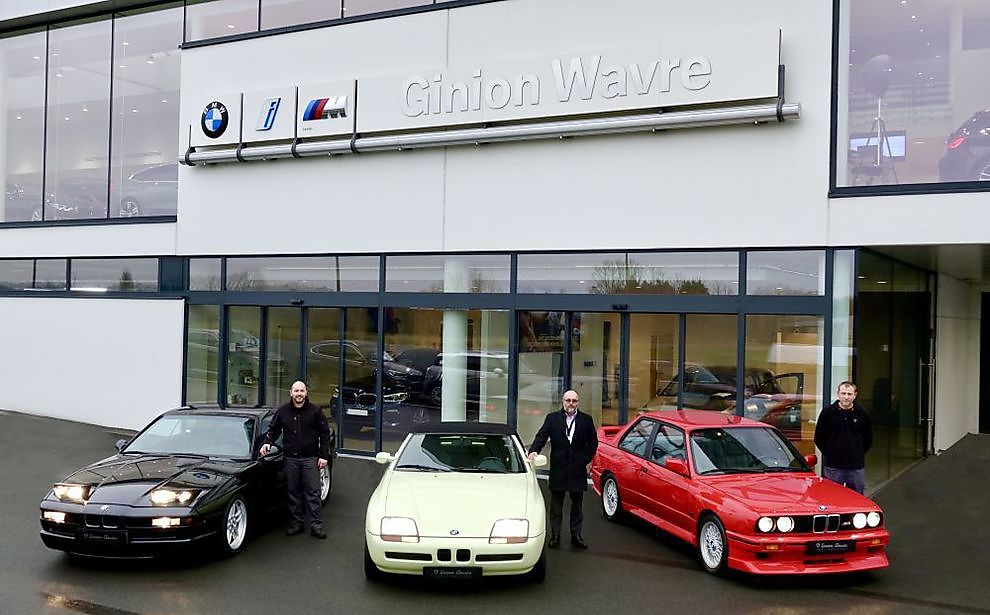 Ginion Wavre, premier concessionnaire 'Certified BMW Classic Partner'