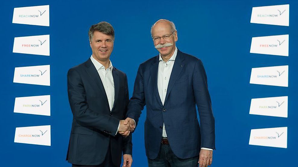 BMW Group en Daimler AG investeren in gezamenlijke mobiliteitsonderneming