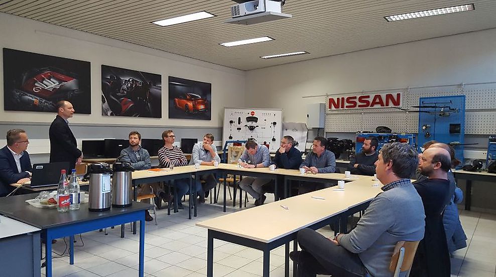 Nissan et Diagnose Car préparent les étudiants à la mécanique de demain
