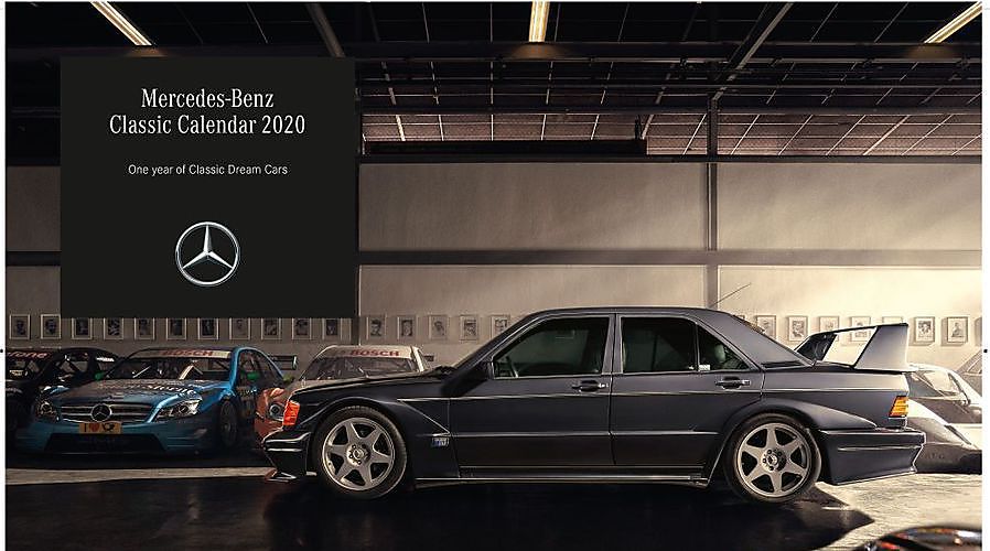 Mercedes-Benz stelt kalender ‘One year of Classic Dream Cars’ voor