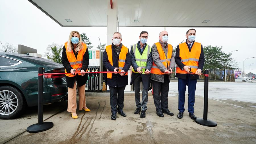 TOTAL ouvre la première station bio-CNG en Wallonie