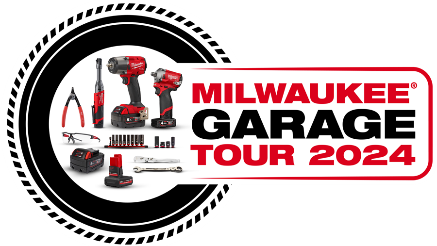 Meld je aan voor de MILWAUKEE® Garage Tour 2024