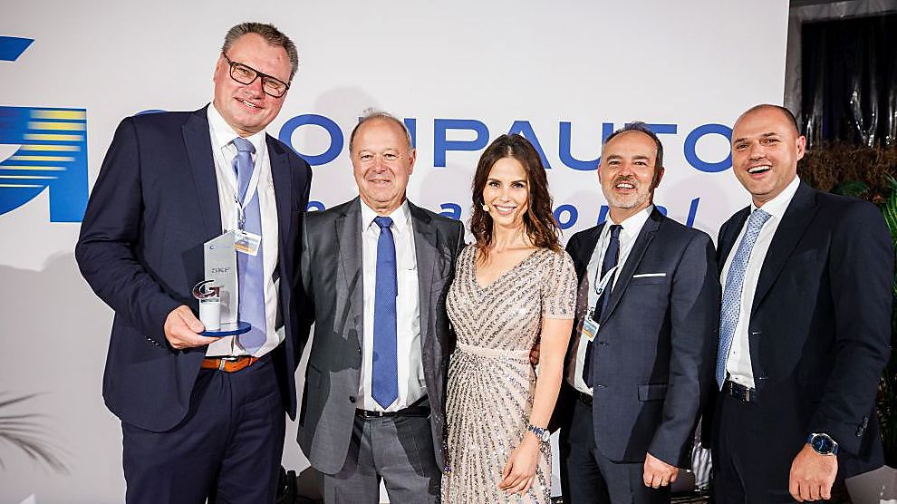 SKF élu Fournisseur de l'Année par Groupauto International