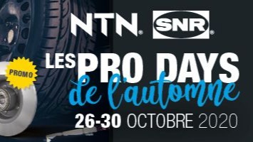 ACTION PROMOTIONNELLE D'AUTOMNE "AUTUMN PRO DAYS" AVEC DES KITS DISQUES DE FREIN