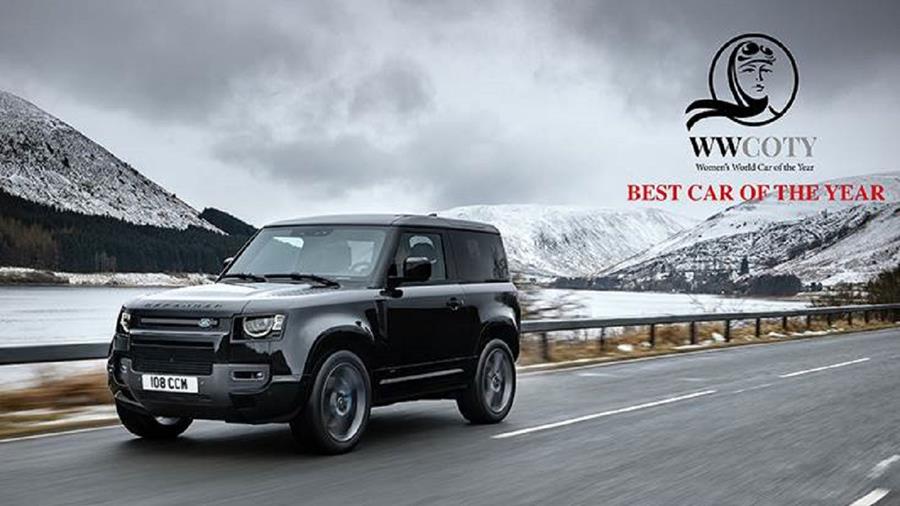 LAND ROVER DEFENDER IS WOMEN'S WORLD CAR OF THE YEAR