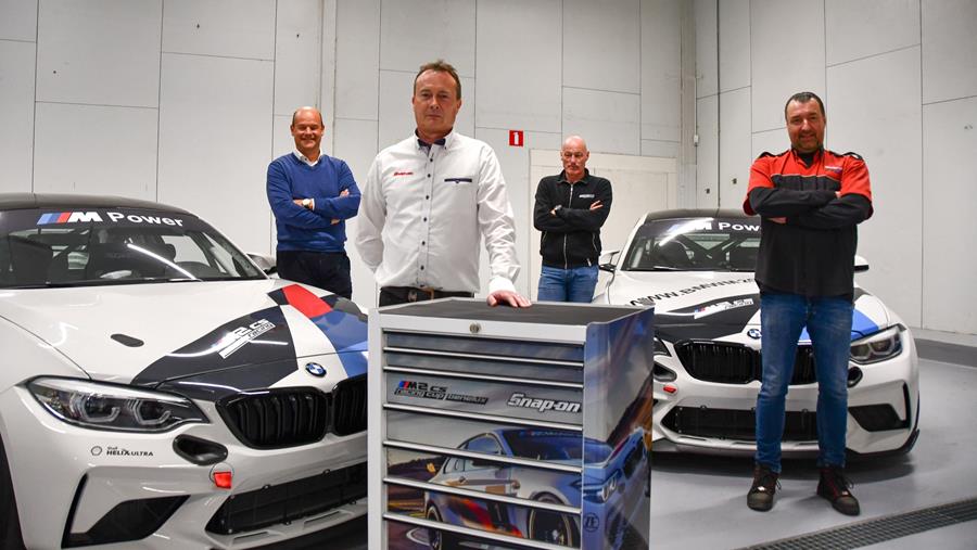 SAMENWERKING BMW M2 CS RACING CUP BENELUX EN SNAP-ON TOOLS