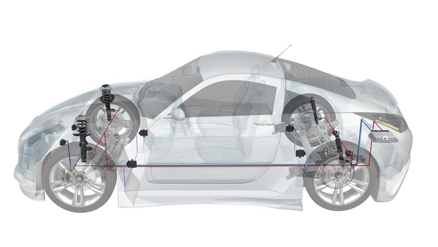 Intelligente schokdempers tillen rijcomfort naar ongeziene hoogtes