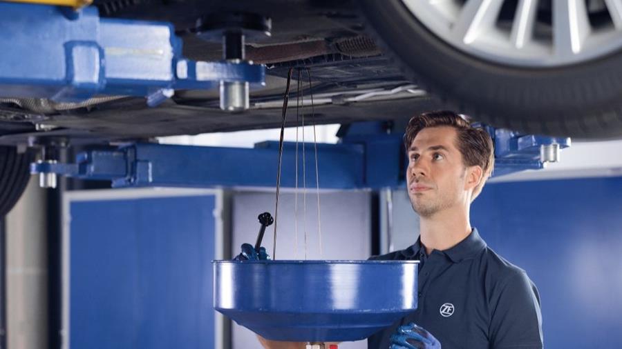 LA VIDANGE DE BOÎTES DE VITESSES ZF