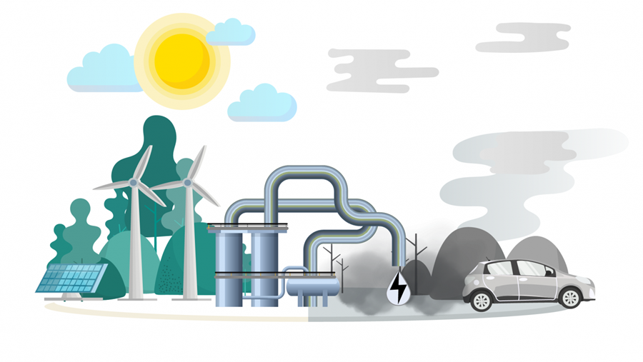 Evenveel luchtvervuiling bij e-fuels als bij benzine