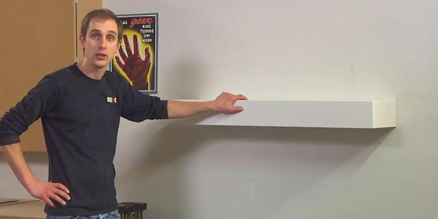 FABRIQUER UNE ETAGERE FLOTTANTE
