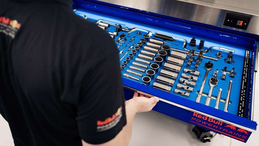 Red Bull Powertrains en Snap-on starten samenwerking