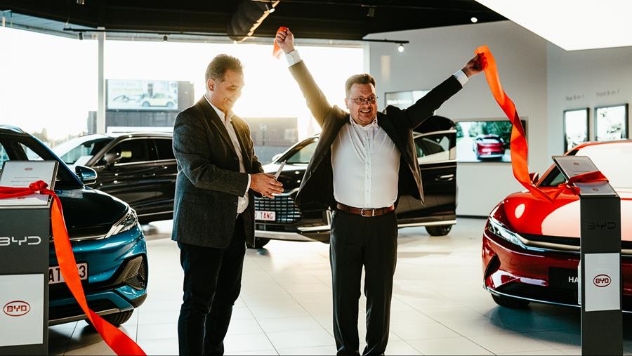 Automerk BYD opende op 6 oktober 2022 de deuren!