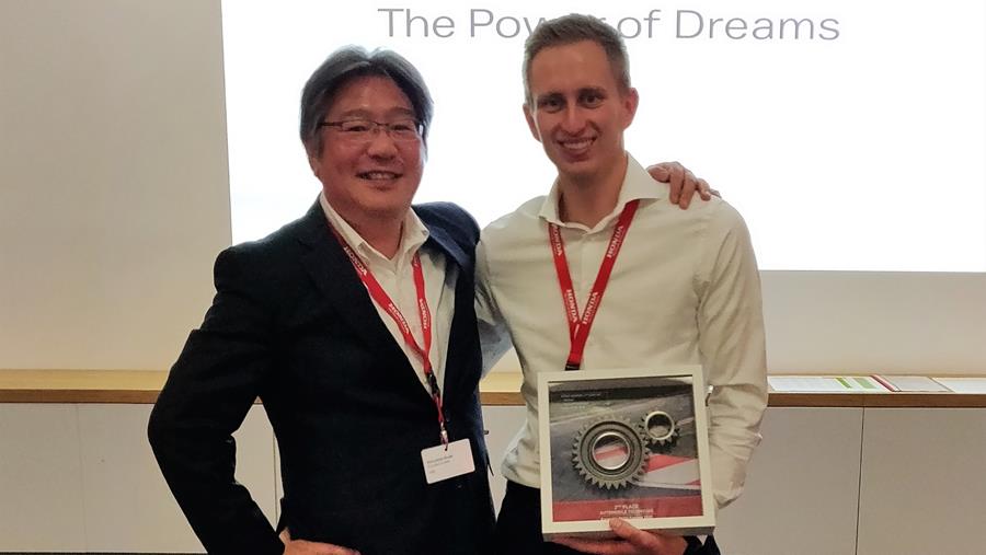 Jeroen Theys valt in de prijzen op Honda Academie
