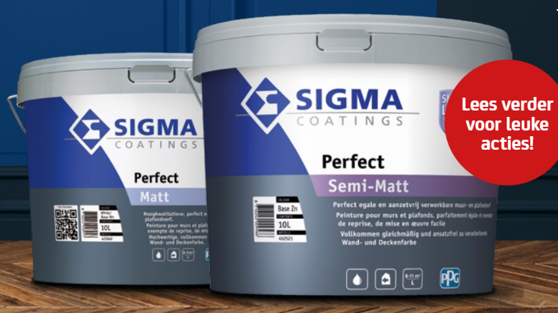 Ontdek de Sigma Perfect acties!