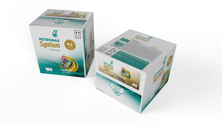 UN-gecertificeerde Petronas Syntium Bag-In-Box is nu verkrijgbaar in Europa