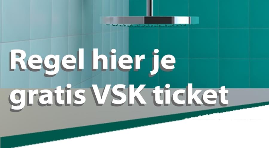 Gratis naar VSK. Dé vakbeurs voor verwarming, sanitair, klimaat- en koudetechniek.