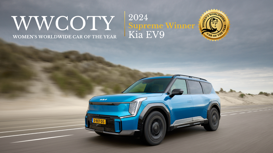 La Kia EV9 élue Women's World's Best Car 2024