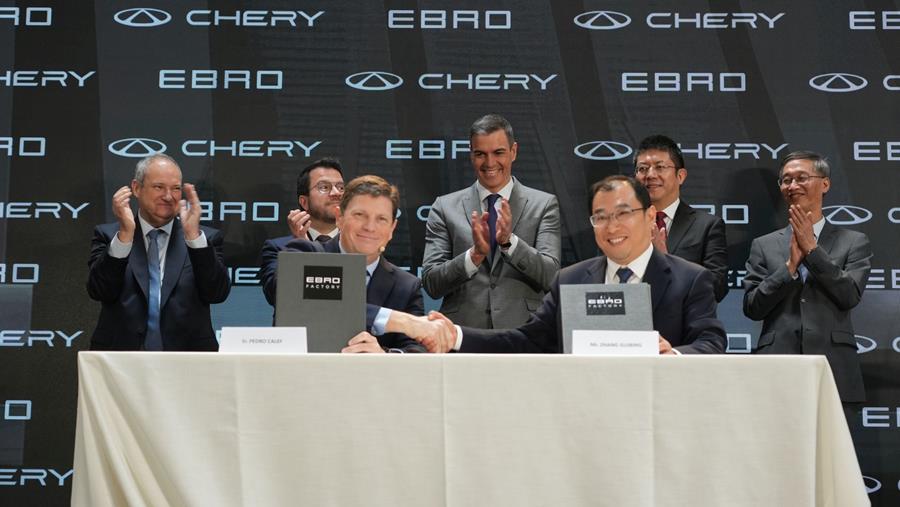 Chery Automobile kondigt productie aan op Europese bodem