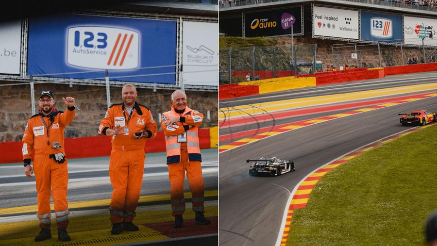 1,2,3 AutoService in poleposition voor 100e verjaardag 24 uur van Spa-Francorchamps