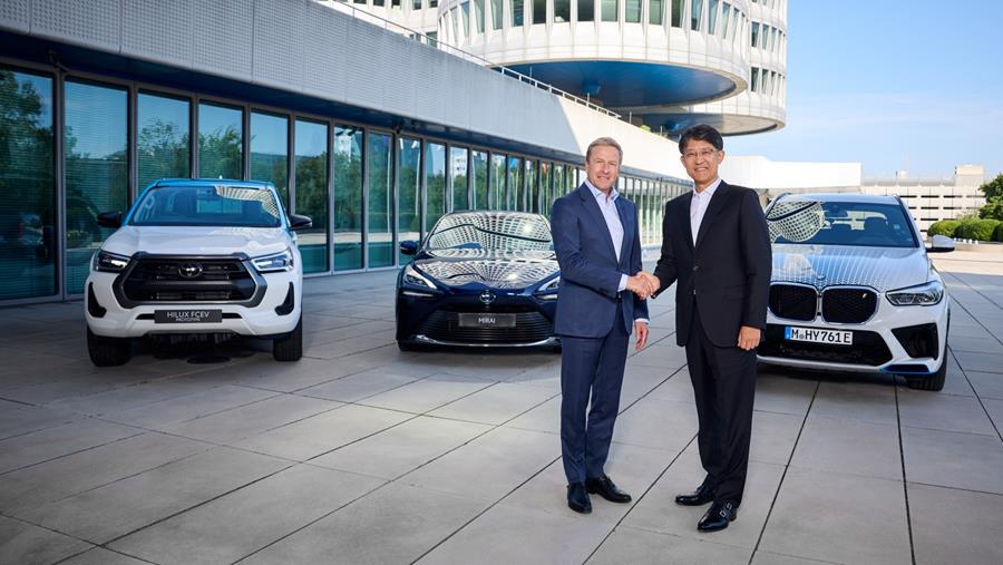 BMW en Toyota ontwikkelen gezamenlijk de volgende generatie brandstofceltechnologie