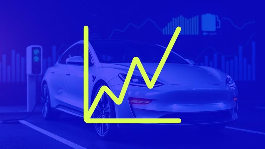 Batterijen van elektrische auto's blijven stabiel na eerste dip