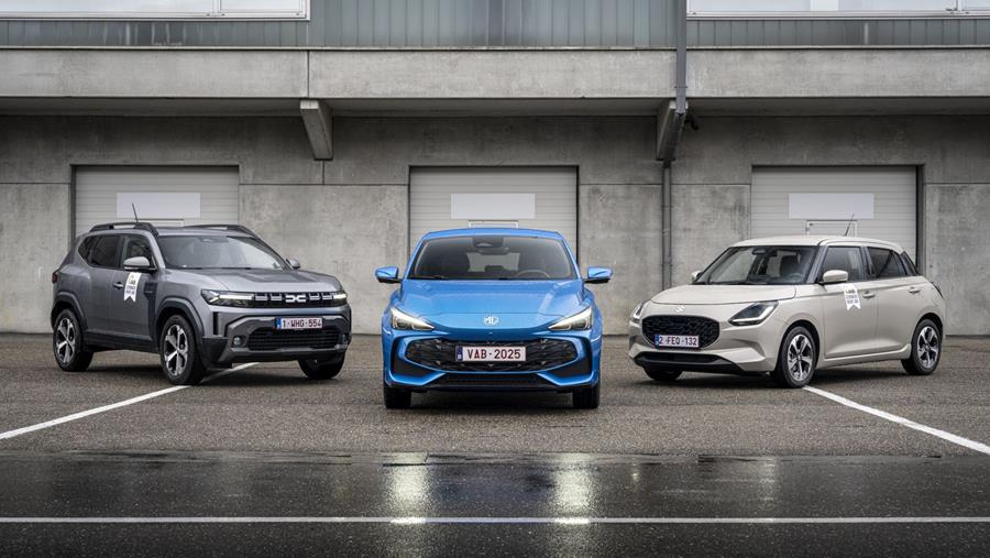 Voici les gagnants de l'élection de la voiture familiale VAB 2025
