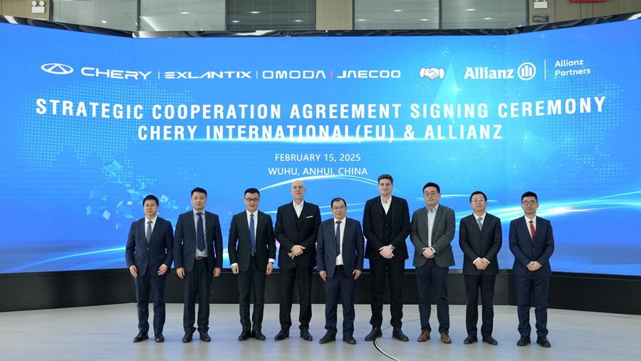 Chery International en Allianz Partners versterken mobiliteitsoplossingen in Europa