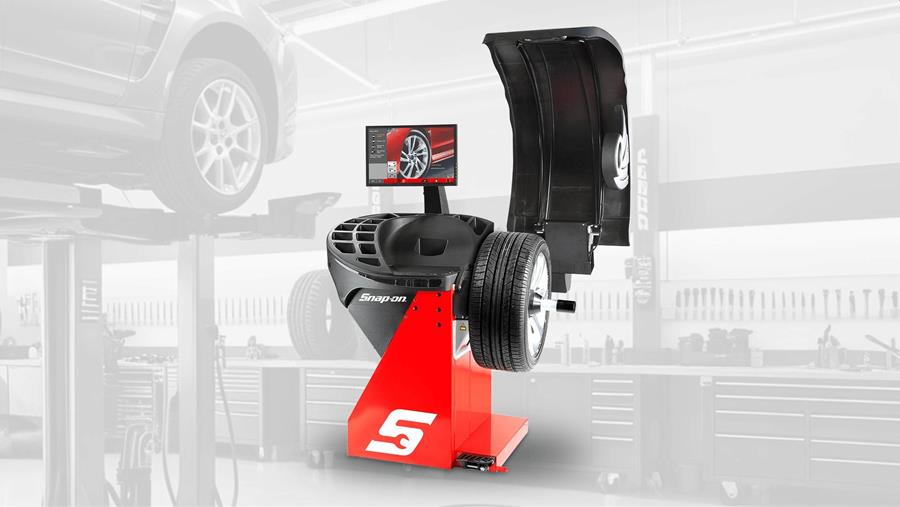 Snap-on EEWB336AEA-balanceermachine detecteert minuscule onbalans