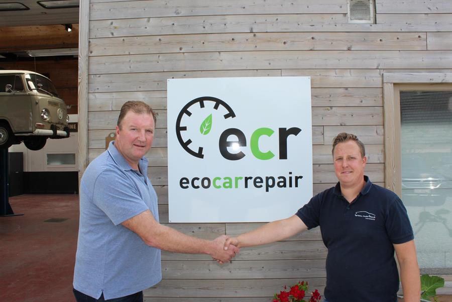 Le concept de garage Ecocarrepair garantit un cachet professionnel