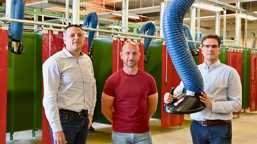 Edugo Glorieux investeert in 27 gloednieuwe lascabines