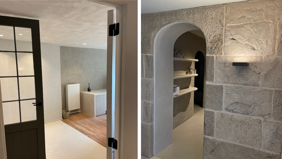 Ecologische materialen in een modern jasje in toonzaal