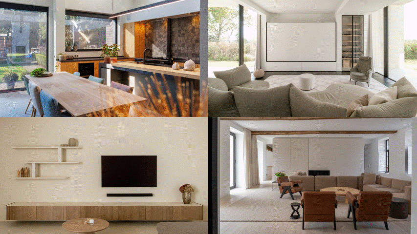 Nominés aux Trophées Menuiserie: Intérieur complet résidentiel