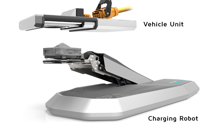 La recharge automatique des VE bientôt compatible avec la production en série